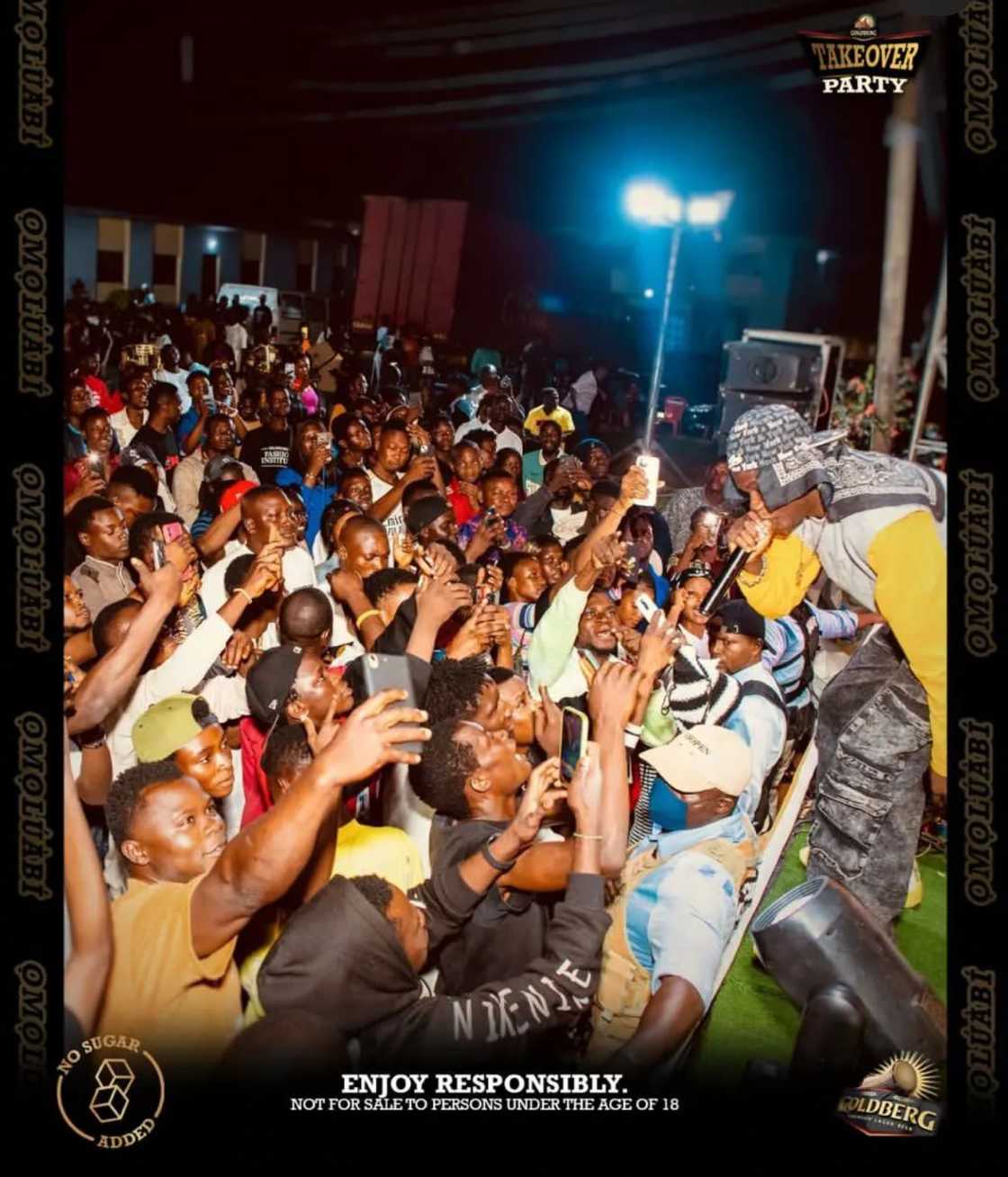 Goldberg TakeOver Rocks Oyo with DJ Battles & Live Music Performances featuring Ayo Maff Goldberg TakeOver Rocks Oyo with DJ Battles & Live Music Performances featuring Ayo Maff