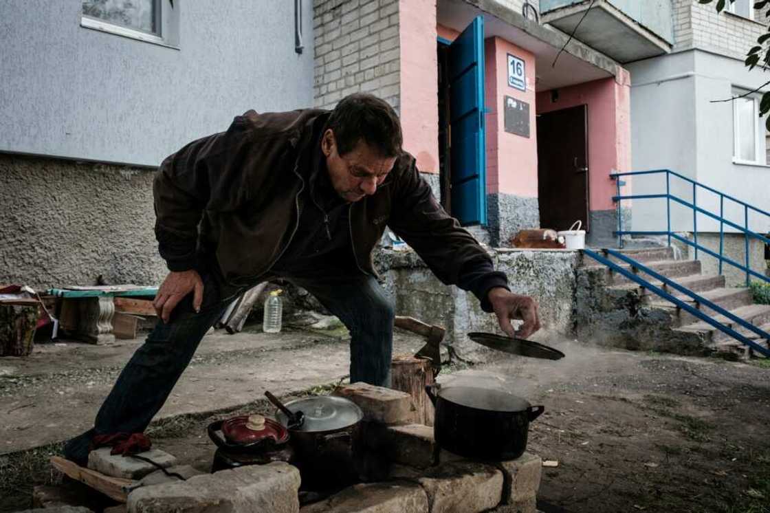 Many civilians have already fled the town, which is without electricity and running water Many civilians have already fled the town, which is without electricity and running water