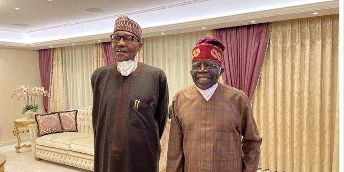 Tinubu da Buhari Tinubu da Buhari