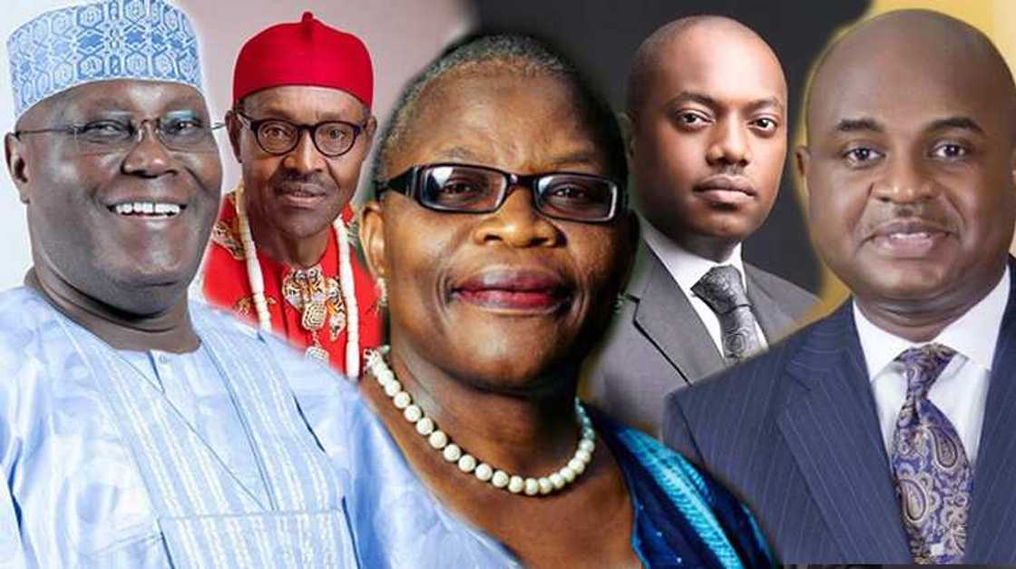 2019: Jerin sunayen 'yan takarar kujerar shugaban kasa da jam'iyyun su 2019: Jerin sunayen 'yan takarar kujerar shugaban kasa da jam'iyyun su