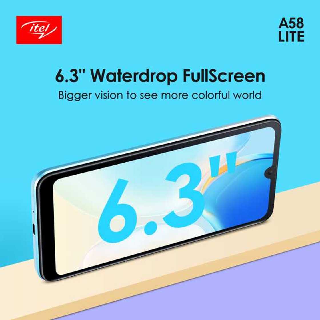 itel A58 Lite: The Bigger Screen, Bigger Battery and Bigger Fashion Smartphone itel A58 Lite: The Bigger Screen, Bigger Battery and Bigger Fashion Smartphone