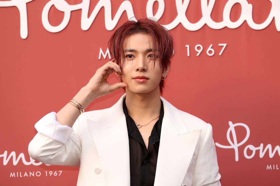 Heeseung aka Lee Hee-Seung of boy band ENHYPEN at the Pomellato 'Pom Pom Dot' collection launching party in Seoul, South Korea Heeseung aka Lee Hee-Seung of boy band ENHYPEN at the Pomellato 'Pom Pom Dot' collection launching party in Seoul, South Korea