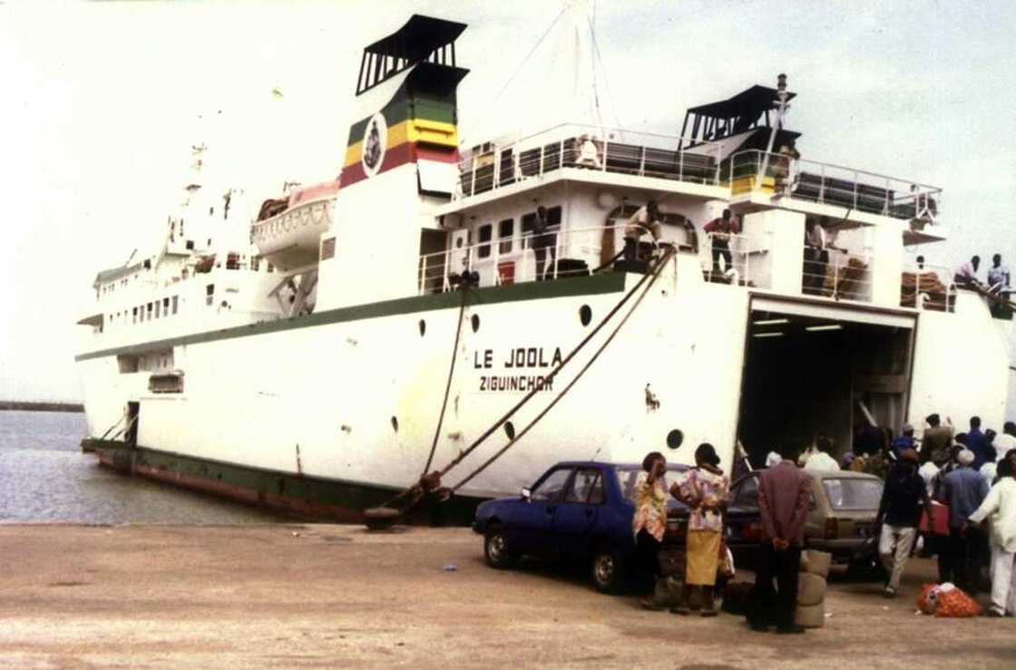 Joola had some 2,000 passengers aboard -- almost quadruple its capacity Joola had some 2,000 passengers aboard -- almost quadruple its capacity