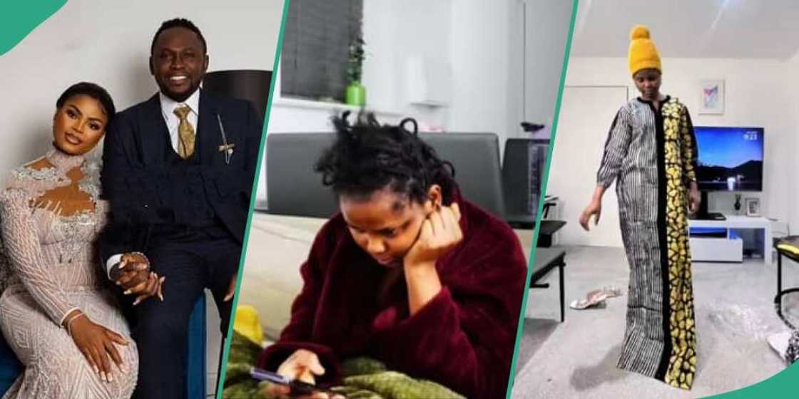 Newlywed lady shares video of how she dresses in UK Newlywed lady shares video of how she dresses in UK