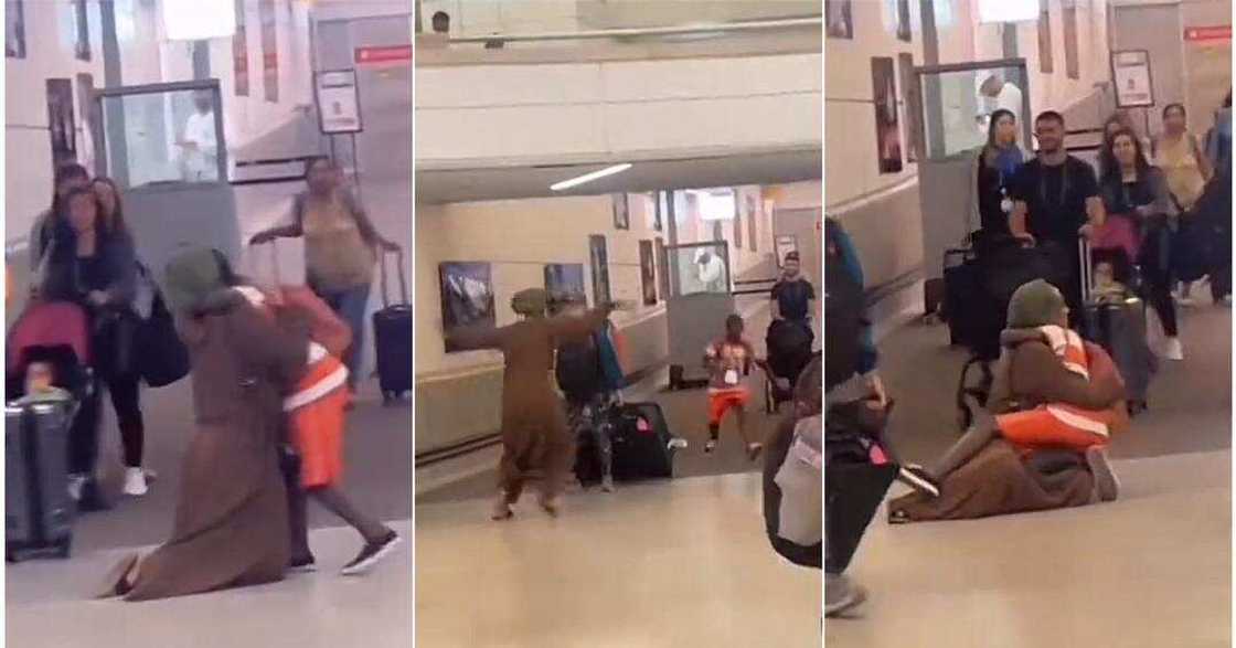 Woman meets son again after 11 years Woman meets son again after 11 years