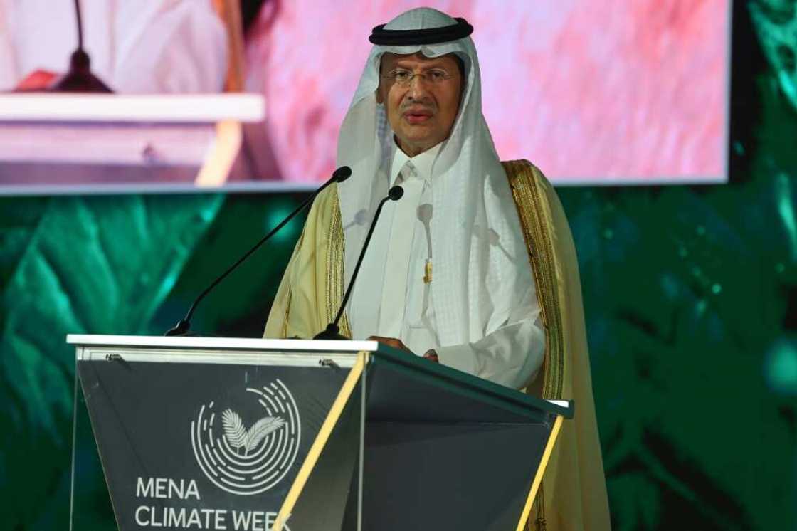Saudi Energy Minister Prince Abdulaziz bin Salman said he would not agree to phasing out fossil fuels Saudi Energy Minister Prince Abdulaziz bin Salman said he would not agree to phasing out fossil fuels