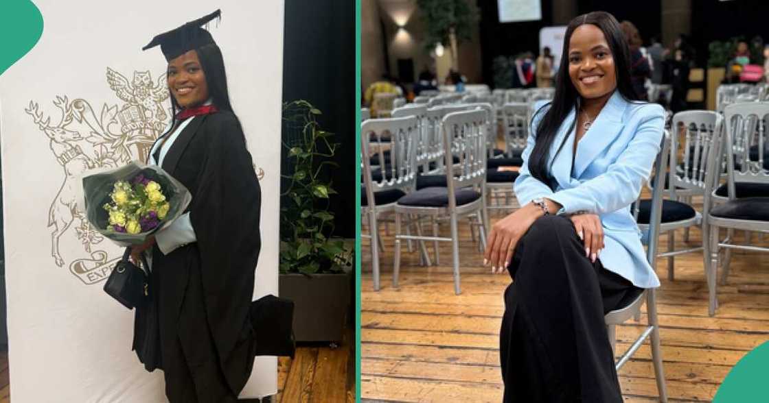 Lady overjoyed as she bags a nursing degree from UK university after losing her UNN admission