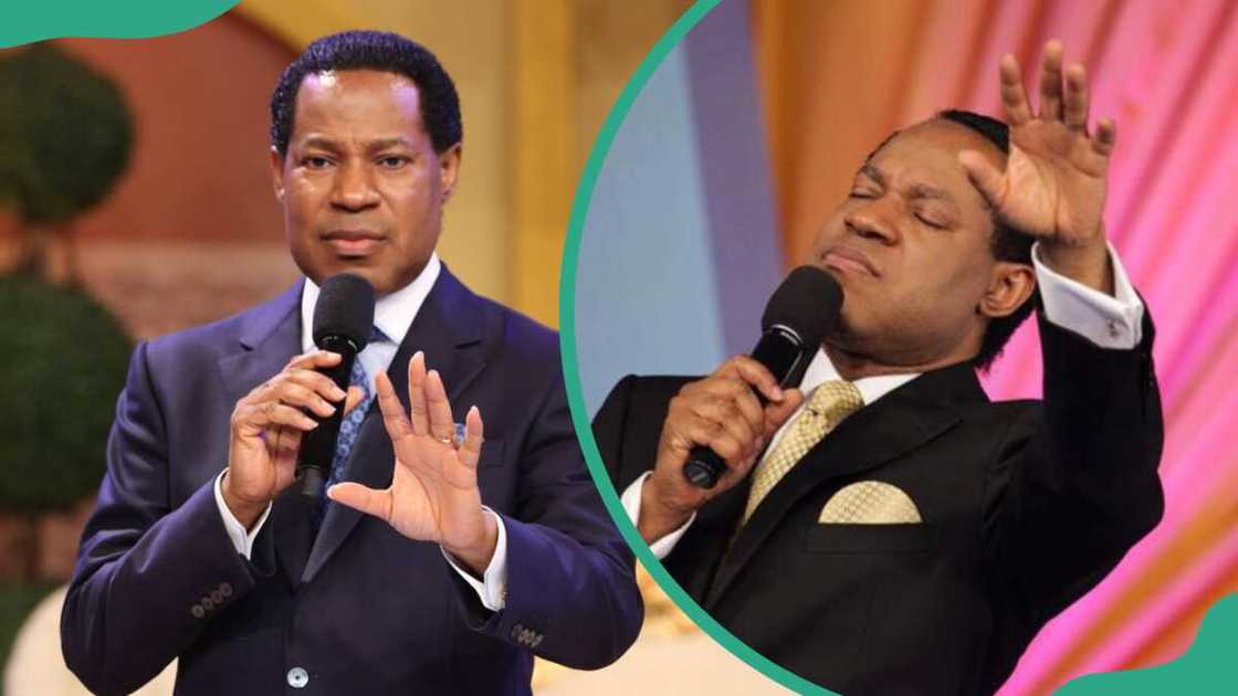 Pastor Oyakhilome speaks on tithing during sermon, video goes viral. Pastor Oyakhilome speaks on tithing during sermon, video goes viral.