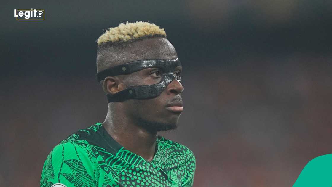 Victor Osimhen, Nigeria, Ivory Coast, Abidjan, AFCON. Victor Osimhen, Nigeria, Ivory Coast, Abidjan, AFCON.