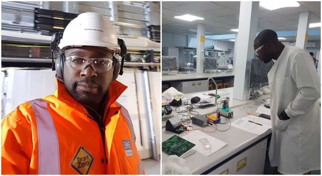 Photos of Nigerian man living abroad, Toyyib Adewale Adelodun. Photos of Nigerian man living abroad, Toyyib Adewale Adelodun.