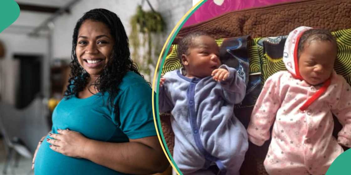 Woman gives birth to twins after 10 years of waiting Woman gives birth to twins after 10 years of waiting