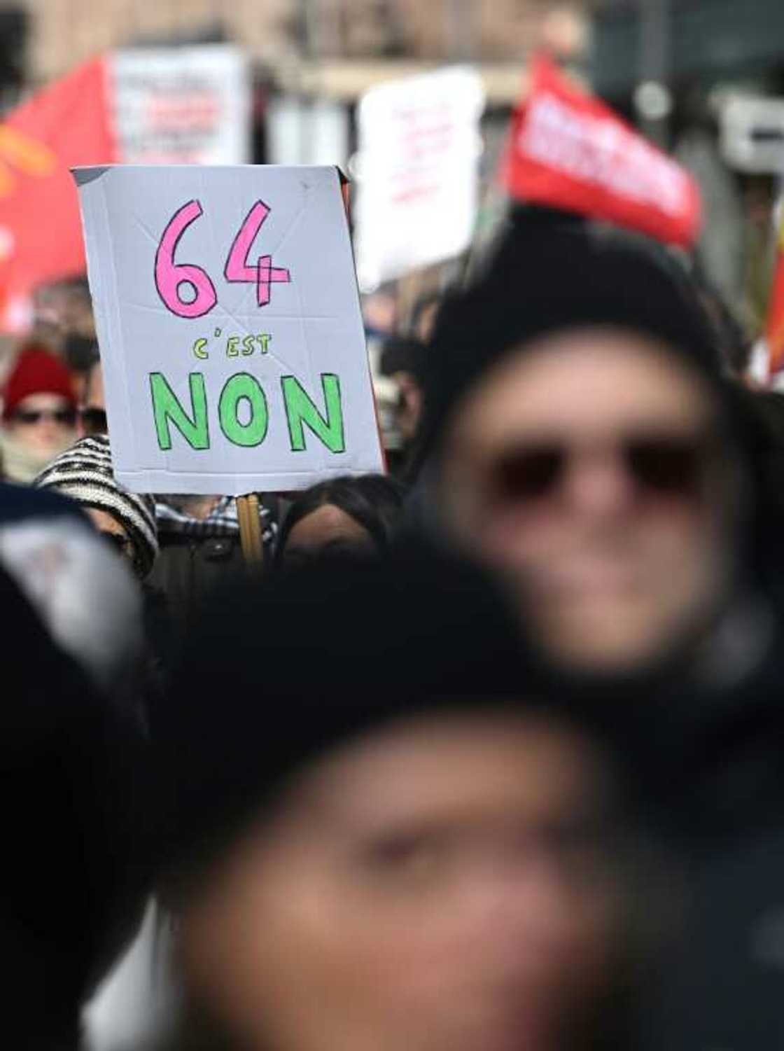 When I'm 64? Not for this protester When I'm 64? Not for this protester