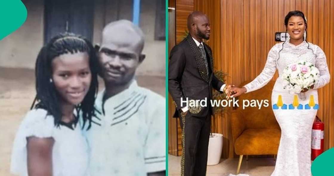 Nigerian couple's transformation trends online Nigerian couple's transformation trends online