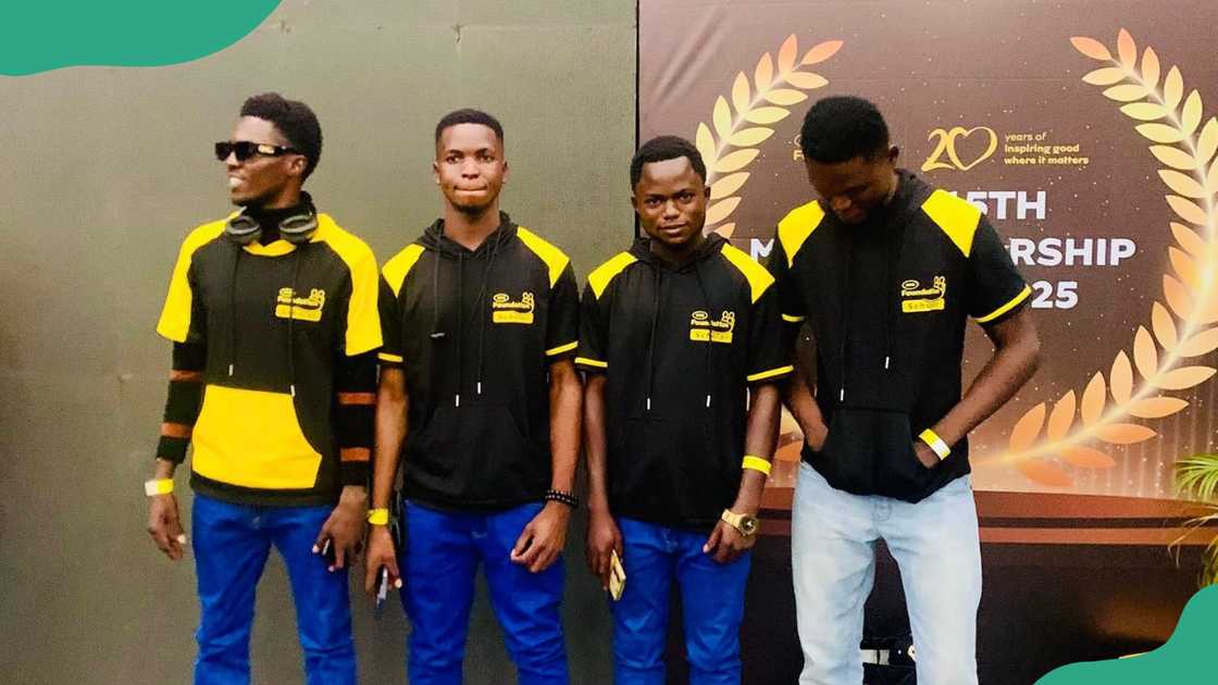 MTN Foundation scholarship beneficiaries.