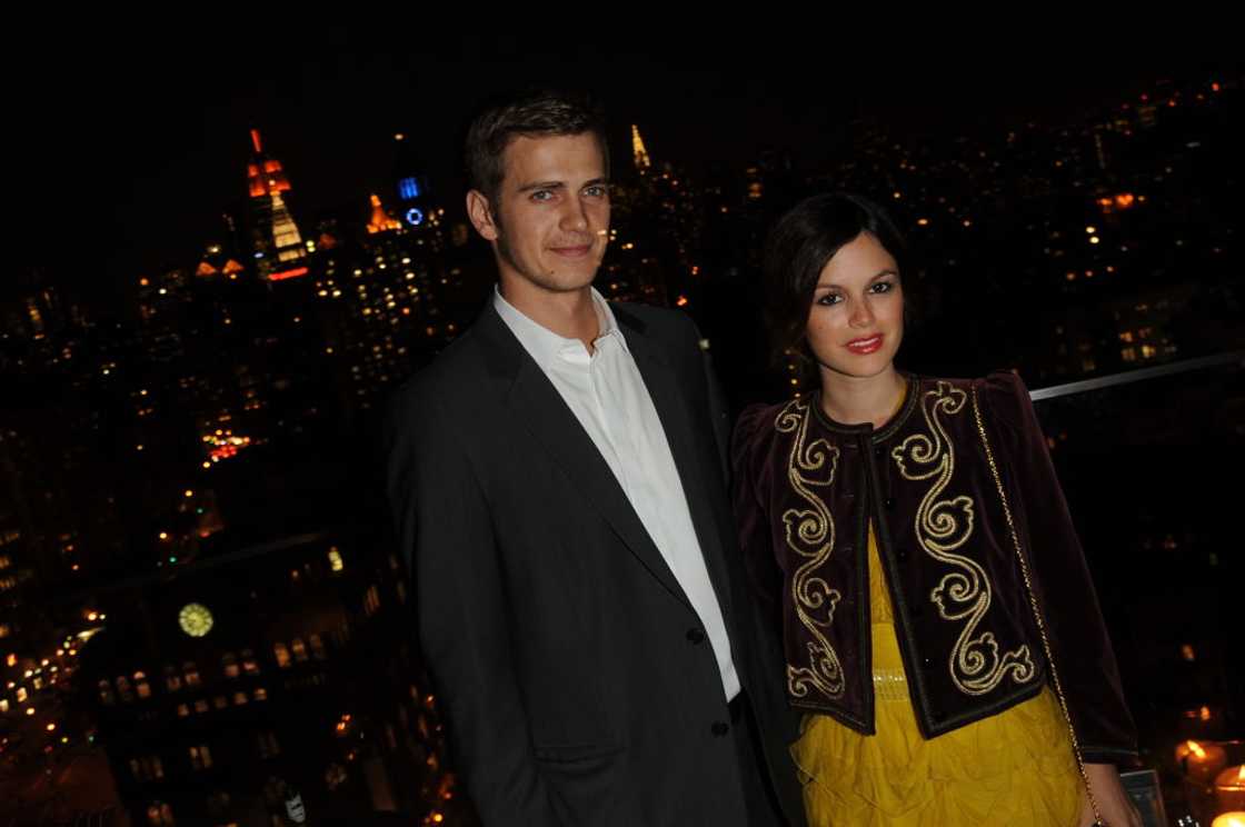 Hayden Christensen and Rachel Bilson at the Cooper Square Hotel. Hayden Christensen and Rachel Bilson at the Cooper Square Hotel.