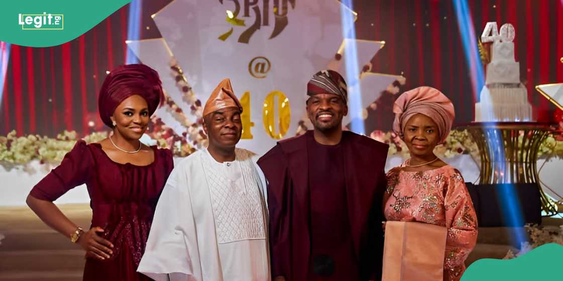  Isaac Oyedepo celebrates 40th birthday with family, top Nigerian clerics