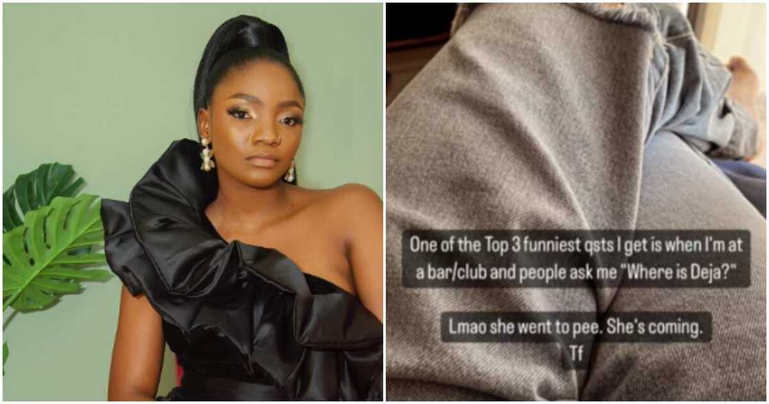 Simi's savage reply