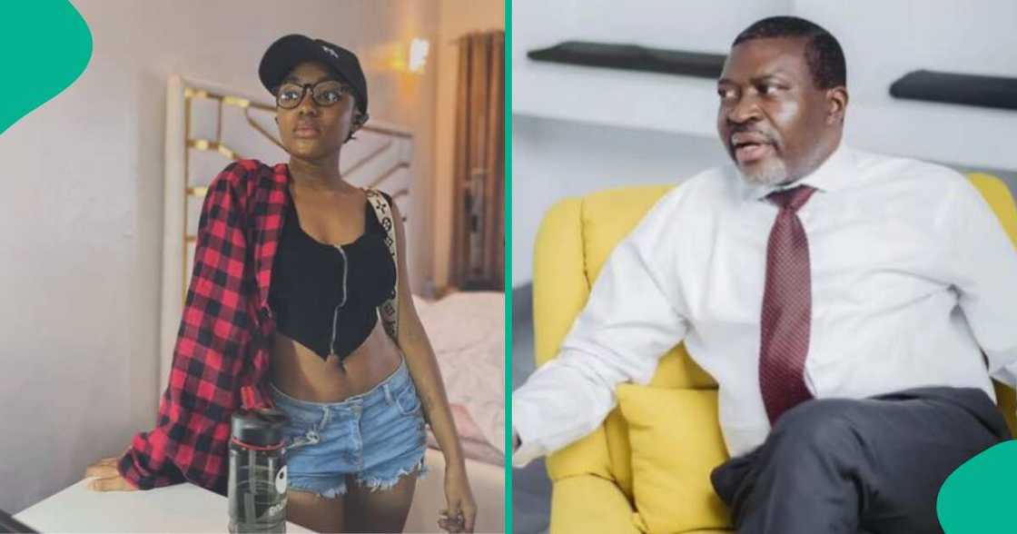 Teenage actress Angel Unigwe replies Kanayo O. Kanayo.