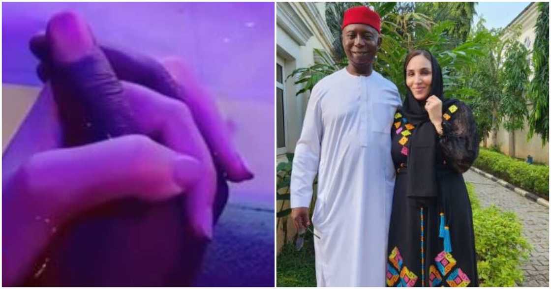 Regina Daniels' husband Ned Nwoko and other wife Laila Charani Regina Daniels' husband Ned Nwoko and other wife Laila Charani