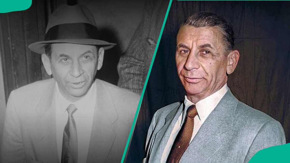 Famous mobster Meyer Lansky. Famous mobster Meyer Lansky.