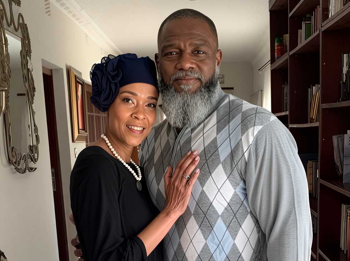 Bridget Linnette and her husband Voddie Baucham posing