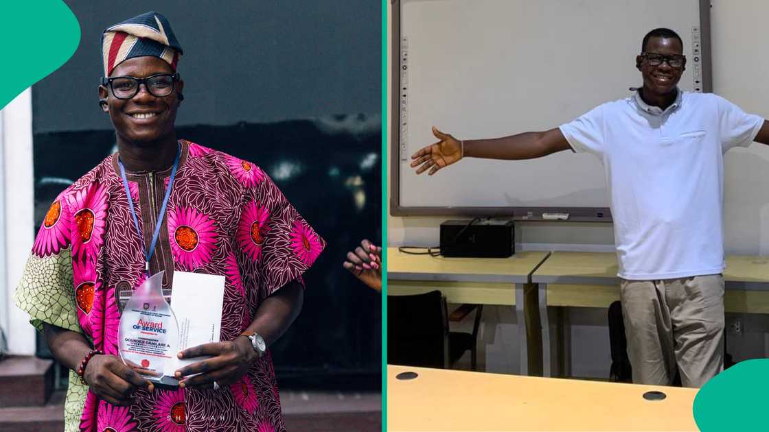 University of Ibadan first class graduate of political science bags letter of commendation and award from vice chancellor