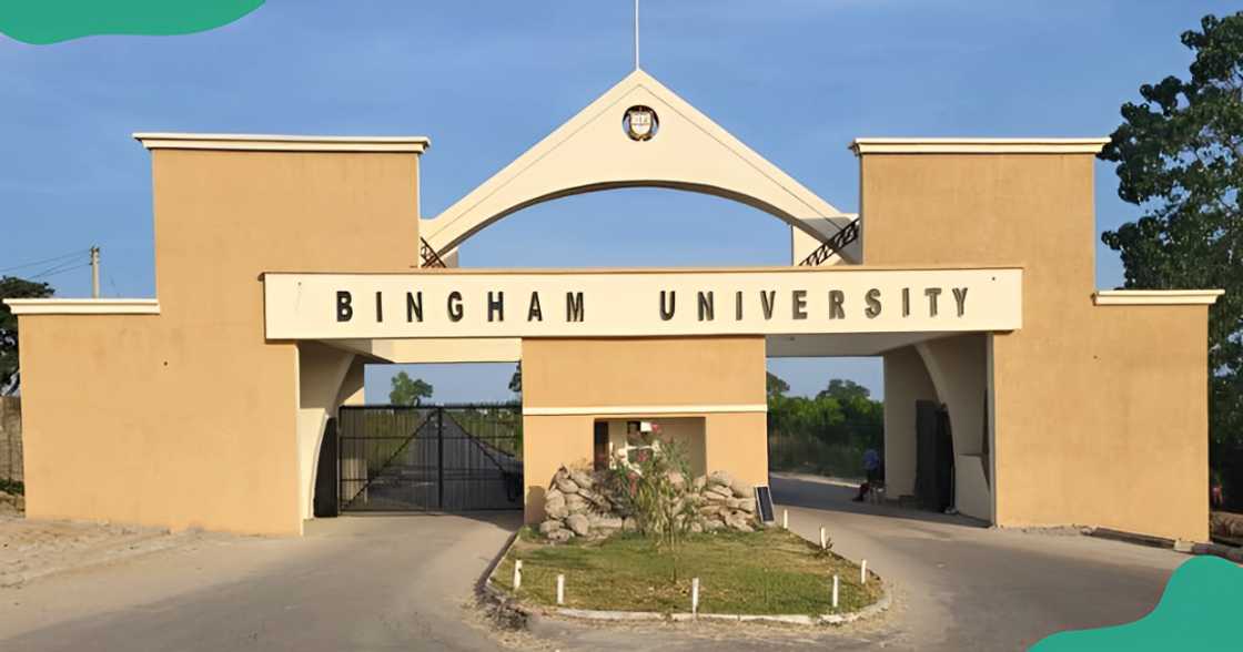 Bingham University entrance Bingham University entrance
