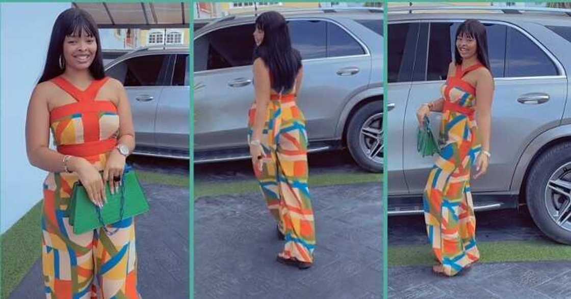 Gorgeous fair lady catwalks stylishly in video Gorgeous fair lady catwalks stylishly in video