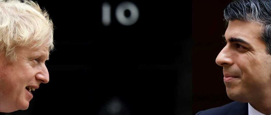Both are yet to declare they will run to replace outgoing Tory leader Liz Truss Both are yet to declare they will run to replace outgoing Tory leader Liz Truss