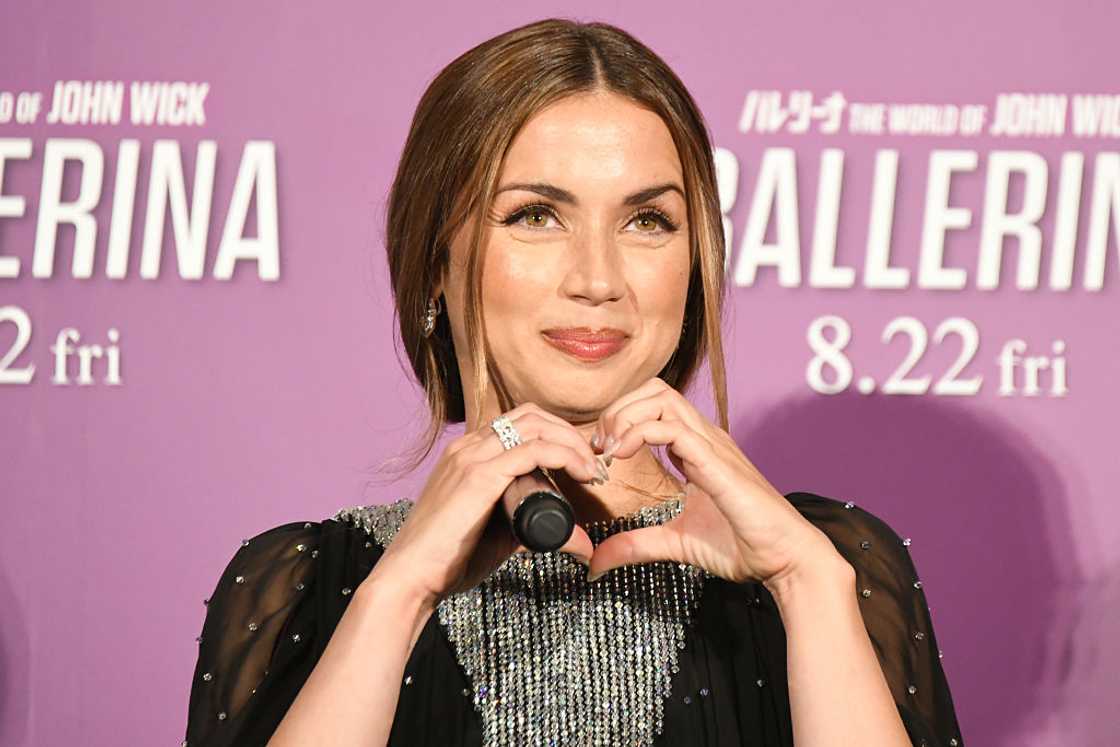 Actress Ana de Armas at Roppongi Hills