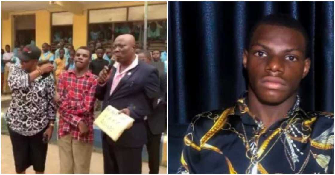 Overall best WAEC student of Ajayi Crowther Secondary School says he was taken back to pry 2 from pry 6 Overall best WAEC student of Ajayi Crowther Secondary School says he was taken back to pry 2 from pry 6