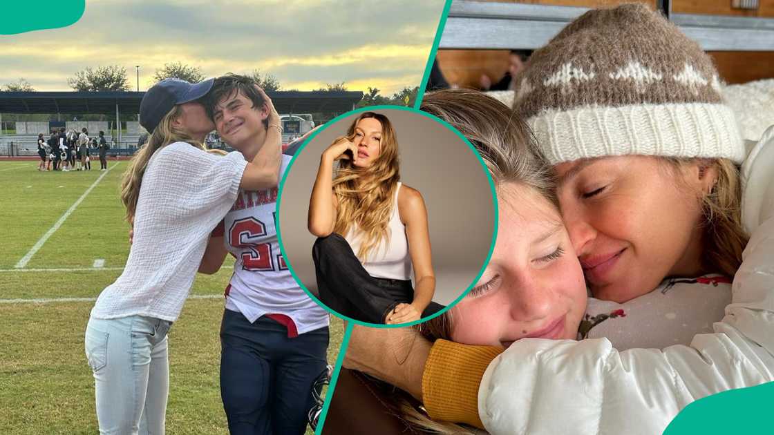 Gisele Bündchen's kids:Benjamin and Vivian