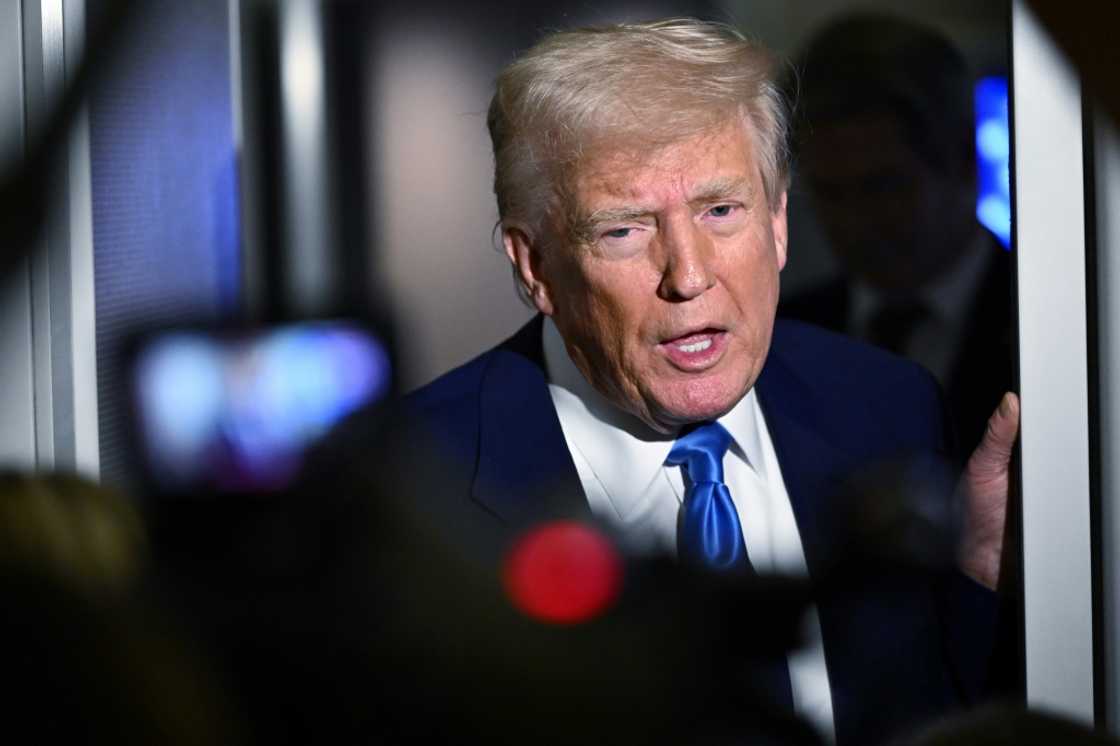 Trump said that tariffs were 'medicine' to address trade imbalances Trump said that tariffs were 'medicine' to address trade imbalances