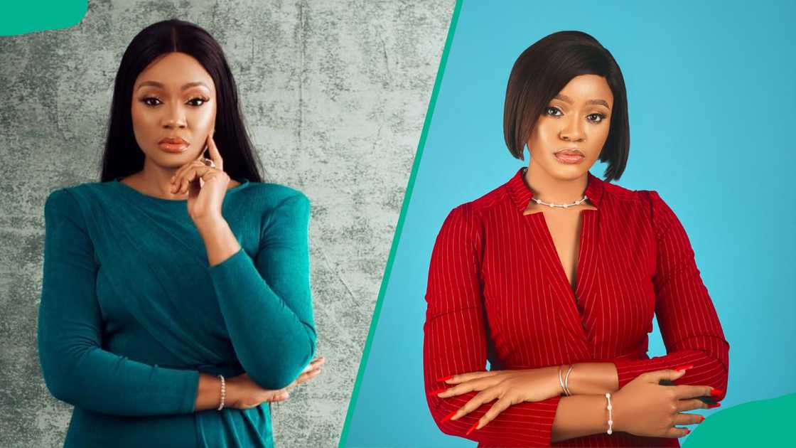 Actress Nini Mbonu rocking cute dresses Actress Nini Mbonu rocking cute dresses