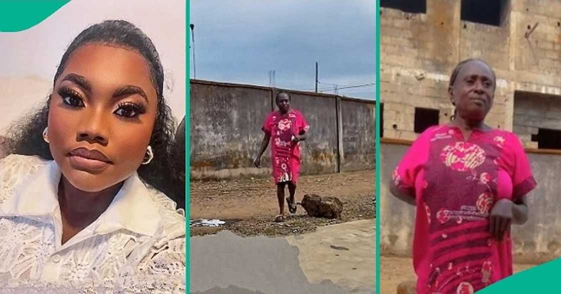 Lady expresses her love for a mentally challenged woman who always greets her on the road.