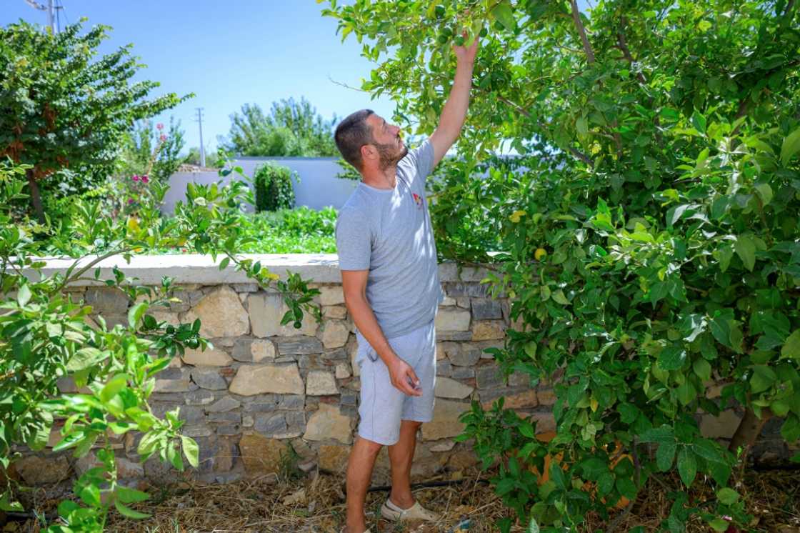 'Hotels are the main problem,' says Ali Alyanak, who lives in a village in Izmir, Turkey's tourist hub 'Hotels are the main problem,' says Ali Alyanak, who lives in a village in Izmir, Turkey's tourist hub