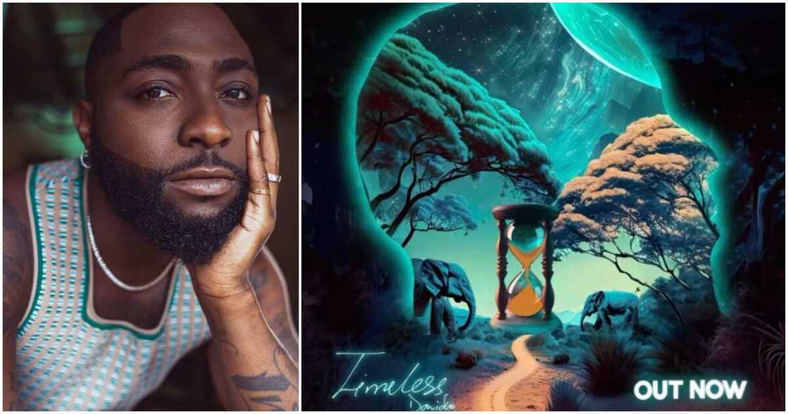 Davido drops Timeless album, fans react.