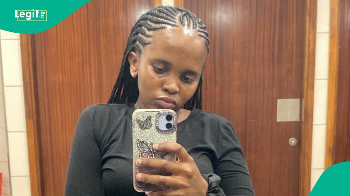 Lady expresses joy online after bagging a job in Japan. Lady expresses joy online after bagging a job in Japan.