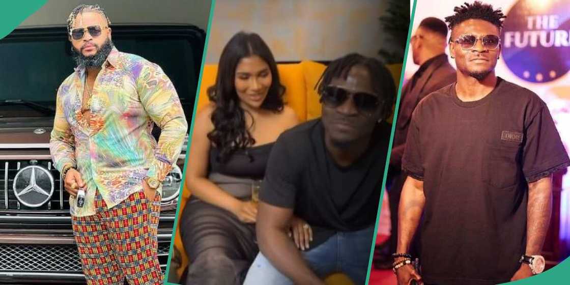 Whitemoney meets Obafemi Martins and his wife, Nadine Whitemoney meets Obafemi Martins and his wife, Nadine