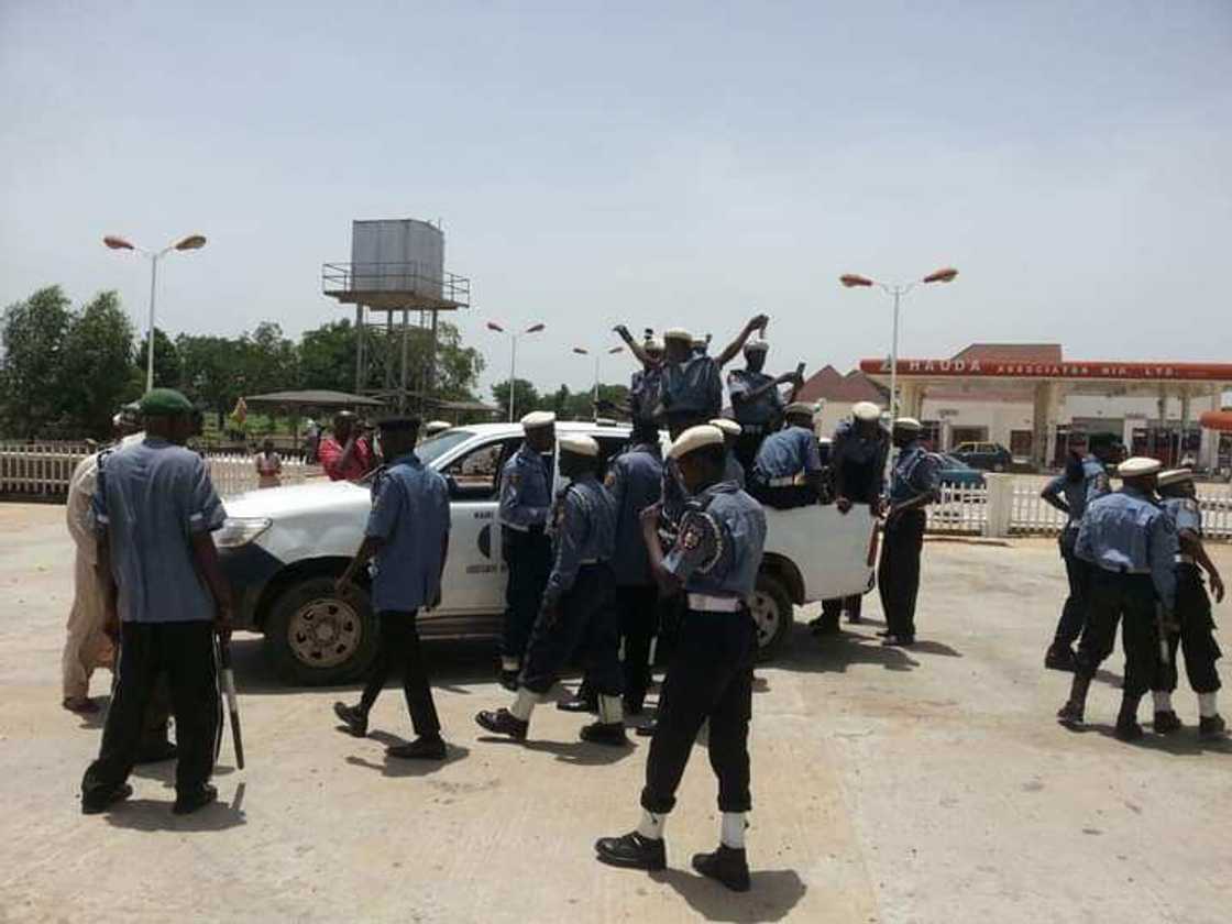 Jami'an hukumar Hisbah na jihar Kano.