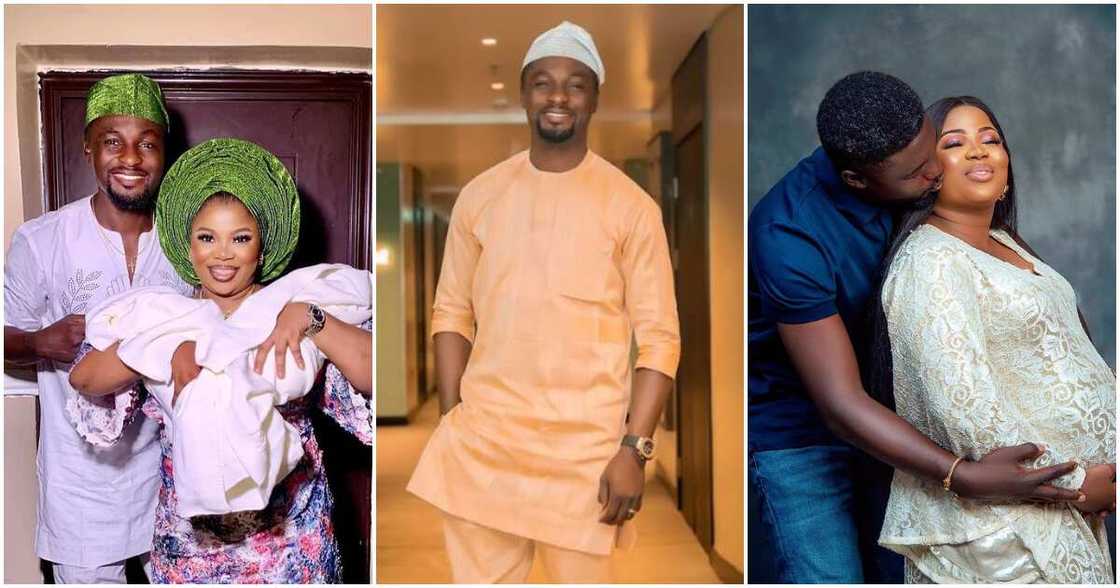 Photos of Adeniyi Johnson and wife, Seyi Edun