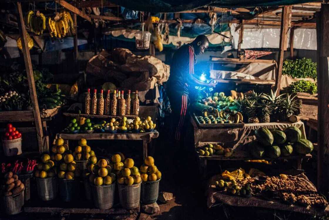 Lagos night trader