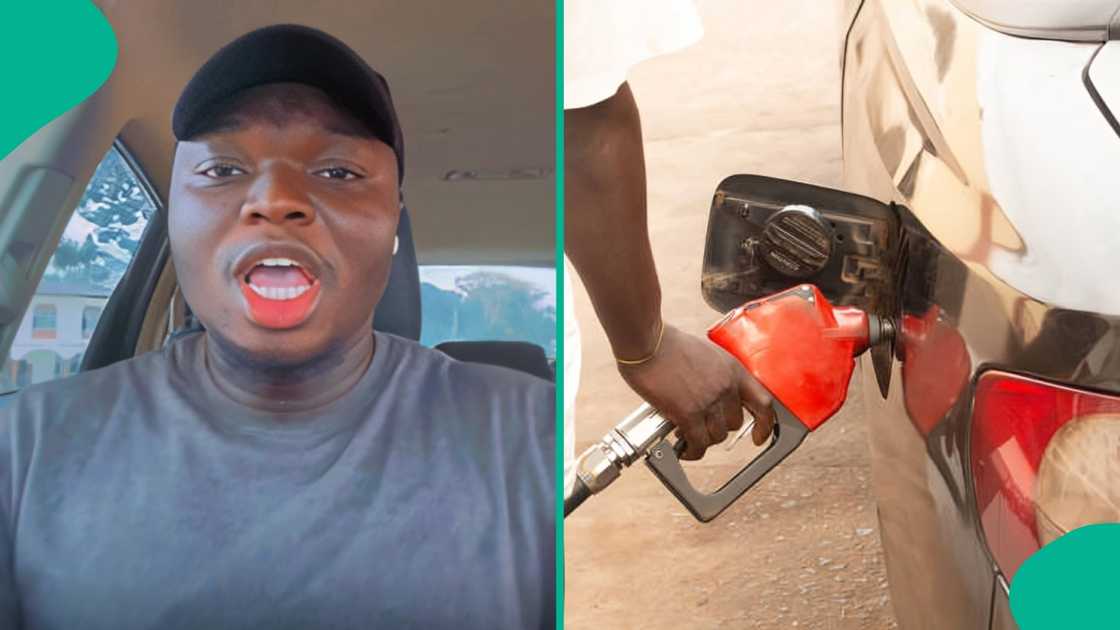 A Nigerian man speaks about the price of fuel currently A Nigerian man speaks about the price of fuel currently