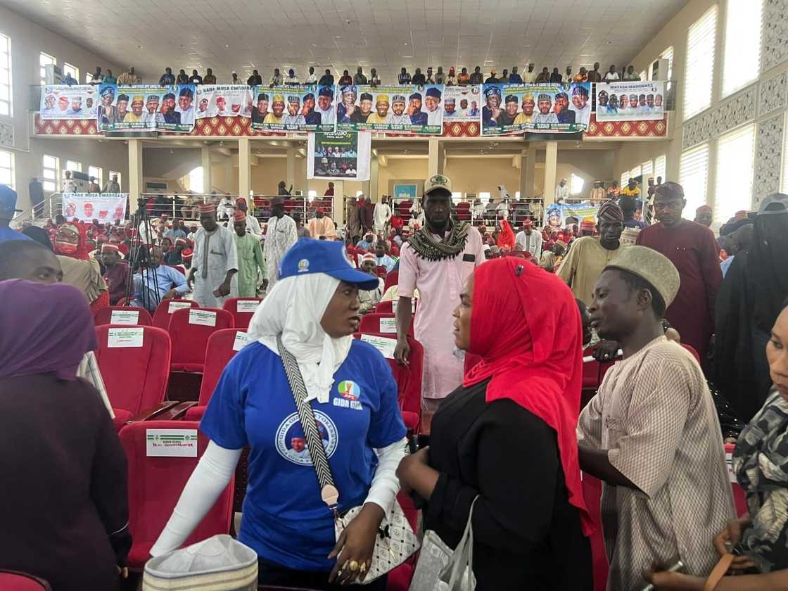 Yadda ake taron APC a gidan gwamnatin Kano