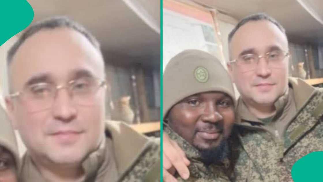 Dan Najeriya da wani sojan Rasha a kasar