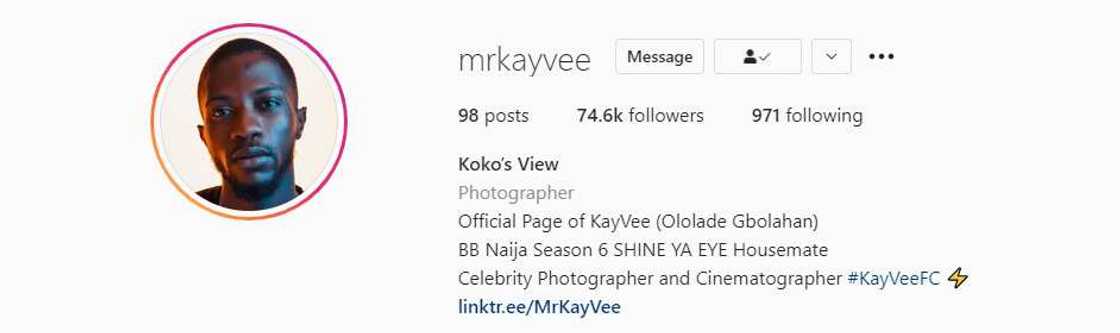 BBNaija's Kayvee breaks record. BBNaija's Kayvee breaks record.
