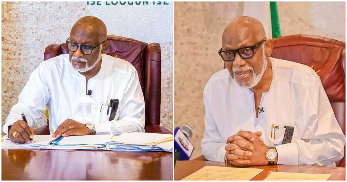 Akeredolu extends medical leave/ Akeredolu on medical leave/ Akeredolu recuperating/ Rotimi Akeredolu Akeredolu extends medical leave/ Akeredolu on medical leave/ Akeredolu recuperating/ Rotimi Akeredolu