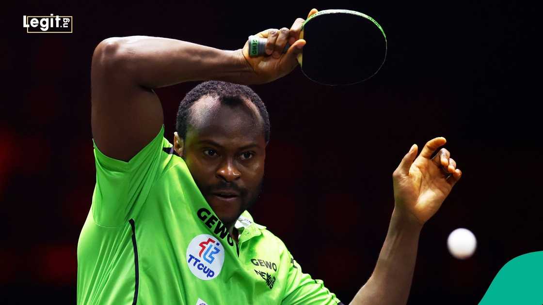 Nigeria, Table Tennis, Quadri Aruna, Doha, ITTF. Nigeria, Table Tennis, Quadri Aruna, Doha, ITTF.
