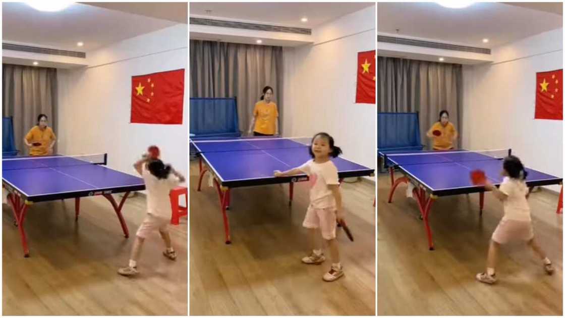 Smart kids in sport/amazing game of table tennis. Smart kids in sport/amazing game of table tennis.