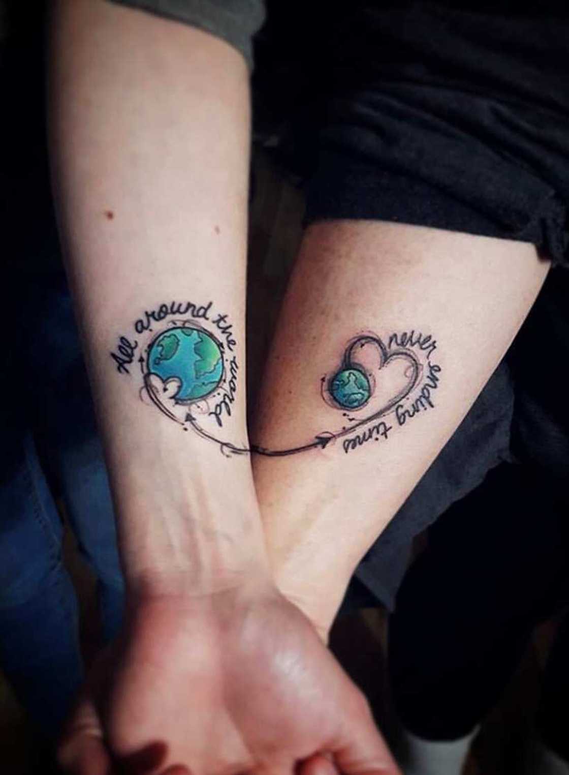 Daughter tattoos